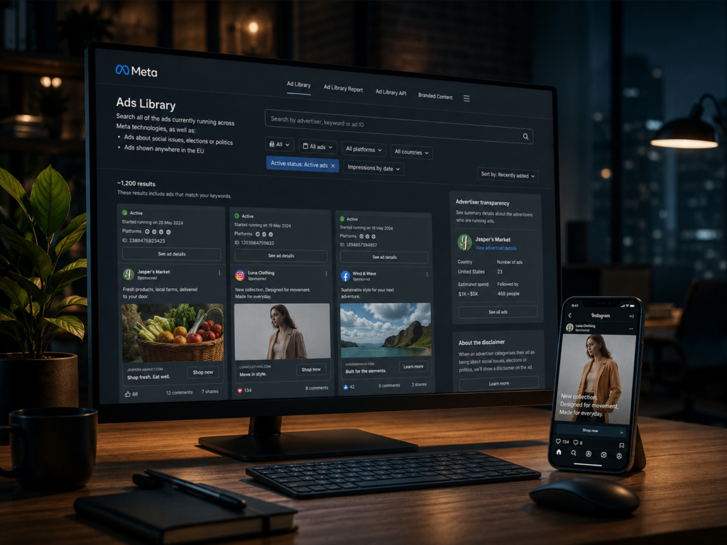 Meta Ads Library: как анализировать рекламу конкурентов без слепого копирования