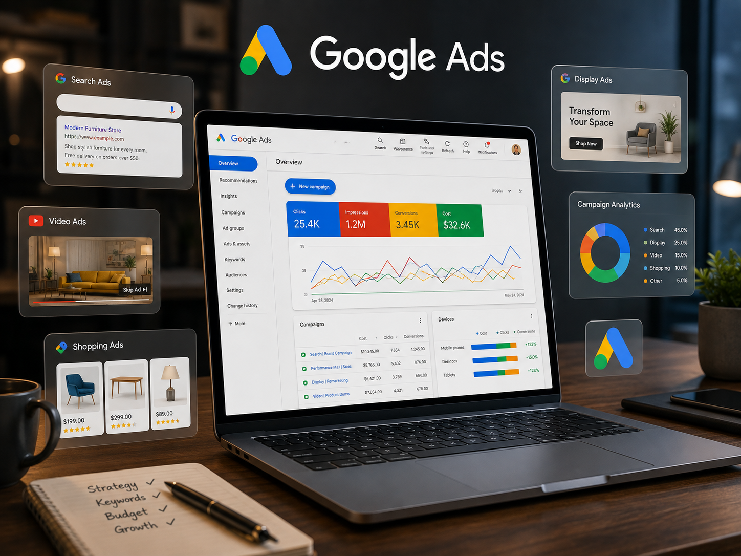 Google Ads nie działa? Diagnoza kliknięć, zapytań i sprzedaży