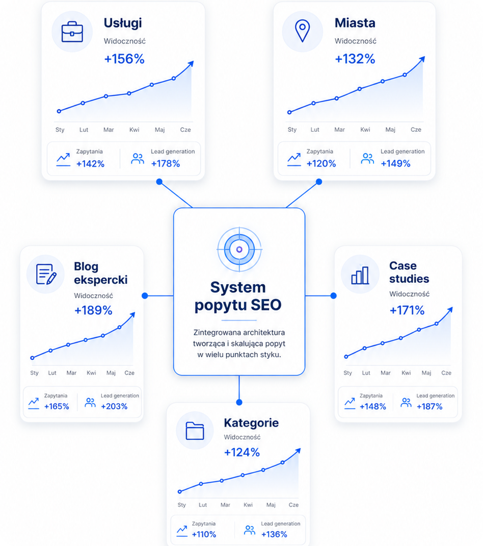 SEO-система: видимость в Google.pl, структура страниц, техника и план работ